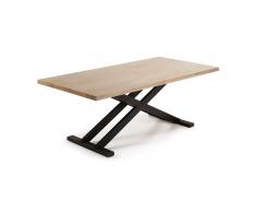 Mesa Tiva 160 x 90 cm patas cruzadas