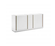Aparador DE 174 x 79 cm blanco