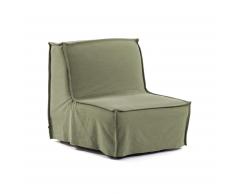 Sillón cama Lyanna 90 cm verde