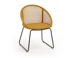Silla Sandrine mostaza