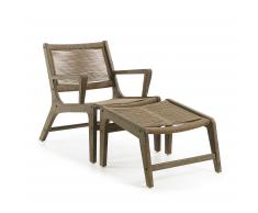 Sillón Mawar con reposapiés
