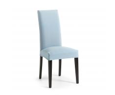 Silla Freda azul claro y negro