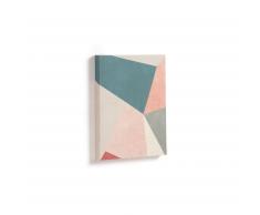 Lienzo Kyrene 28 x 35 cm trapecio azul
