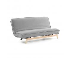 Sofá cama Eveline 195 cm gris estructura madera