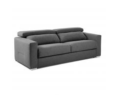 Sofá cama Kant 140 cm poliuretano grafito