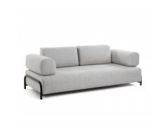 Sofá Compo 3 plazas gris claro