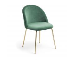 Silla Ivonne terciopelo verde