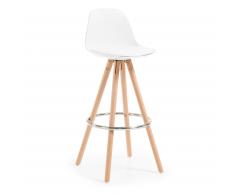 Taburete Slad, blanco