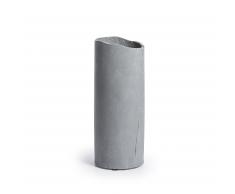 Jarrón Nille cemento gris oscuro