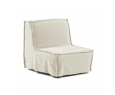 Sofá cama Lyanna 90 cm blanco