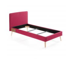 Cama Dyla 90 x 190 cm granate