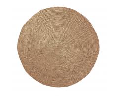 Alfombra Doc Ø 100 cm natural