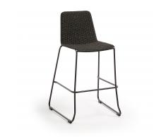 Taburete Brianne gris oscuro altura 74 cm