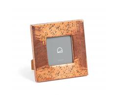 Marco de fotos Clary 18 x 18 cm metal cobre