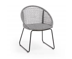 Silla Sandrine gris