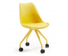 Silla de oficina Ralf amarillo