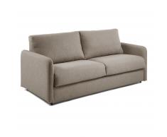 Sofá cama Kymoon 160 cm poliuretano marrón