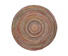 Alfombra Saht Ø 150 cm multicolor