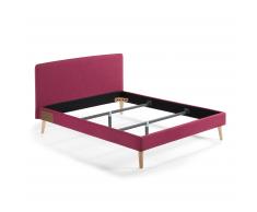 Cama Dyla 160 x 200 cm granate