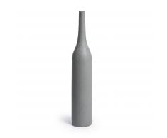 Jarrón cerámica Nille, gris oscuro