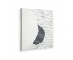 Lienzo grande Prism 50 x 50 cm fondo gris