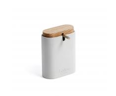 Dispensador jabón Elora poliresina blanco