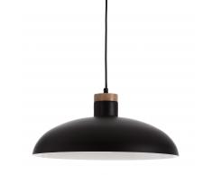 Lámpara de techo Gotram negro