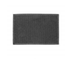 Alfombra de baño Miekki gris oscuro