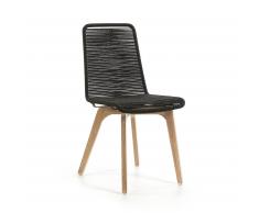 Silla Narava gris oscuro
