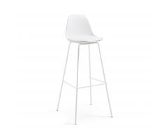 Taburete alto Brighter, blanco