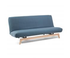 Sofá cama Koki, tela azul