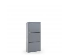 Zapatero Ode 50 x 103 cm 3 puertas gris