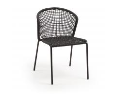Silla Mathew gris oscuro