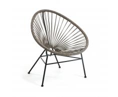 Sillón Samantha gris oscuro