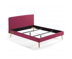 Cama Dyla 150 x 190 cm granate