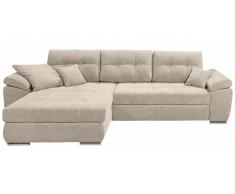 JUSTyou Florida Sofá esquinero Crema