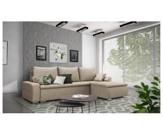 JUSTyou Claribel Sofa esquinero Marron