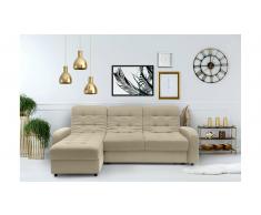 JUSTyou Adrien Sofá esquinero sin Beige