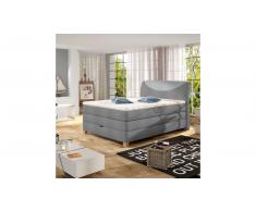 JUSTyou Santino Cama Box Spring Gris | Gris 120x200