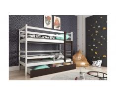 JUSTyou Nodi Litera Blanco Wengue 80x185 cm