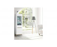 JUSTyou Memphis IX Vitrina Blanco mate