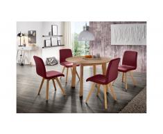 JUSTyou Olafio Mesa de comedor Roble silvestre