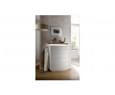 JUSTyou Beatrice VII Aparadores altos Blanco mate