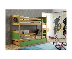 JUSTyou Leon Litera Aliso Verde 80x160 cm