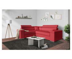 JUSTyou Tarin Sofa esquinero Rojo
