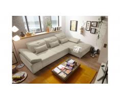 JUSTyou Oregon Sofá esquinero Beige