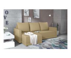 JUSTyou Tanita Sofa Latte Tejido estructurado