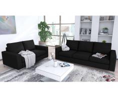 JUSTyou Bertil Conjunto de sofás Negro