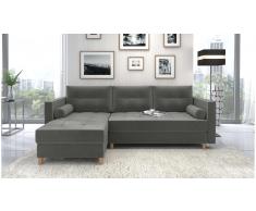 JUSTyou Nana Sofa esquinero Blanco Velour