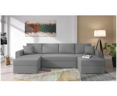 JUSTyou Savio Sofa modulare Gris Tejido estructurado